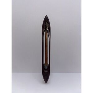 Vintage Shuttle Wooden Wood Textile Mill Weaving Loom  17" Length